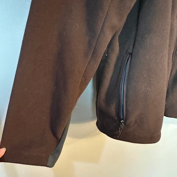 The North Face MEN'S XL Chimborazo Chocolate Brown Fleece Sherpa Lined Jacket - Picture 7 of 12